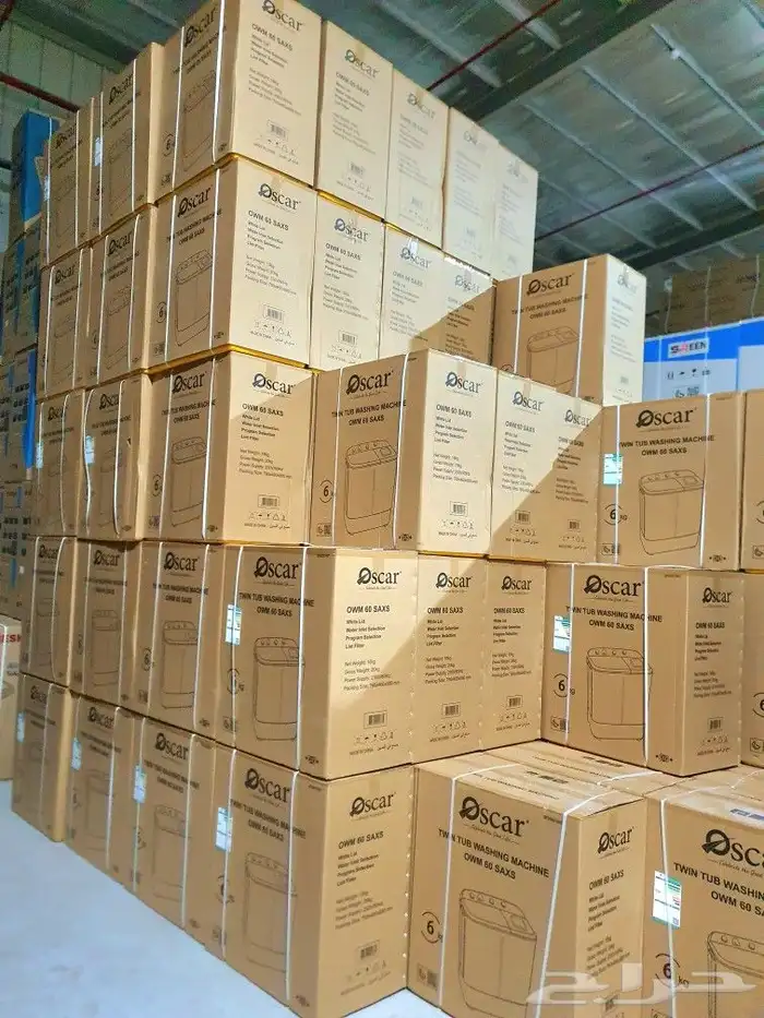 غسالات ملابس حوضين اوتوماتيك باب علوي وامامي كل الأحجام جديد 5