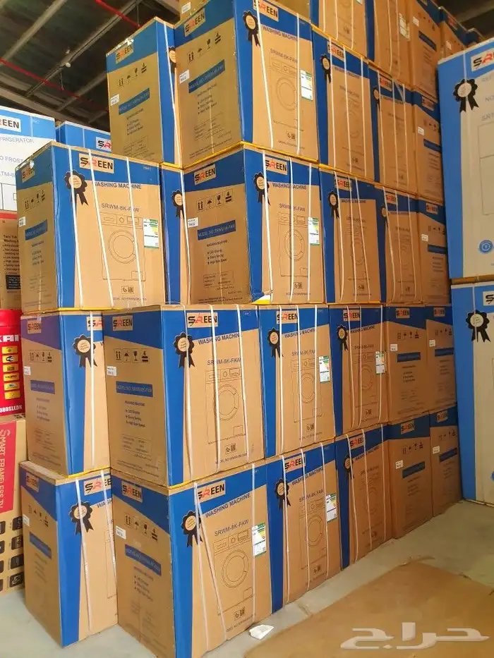 غسالات ملابس حوضين اوتوماتيك باب علوي وامامي كل الأحجام جديد 3