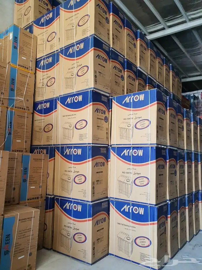 غسالات ملابس حوضين اوتوماتيك باب علوي وامامي كل الأحجام جديد 12