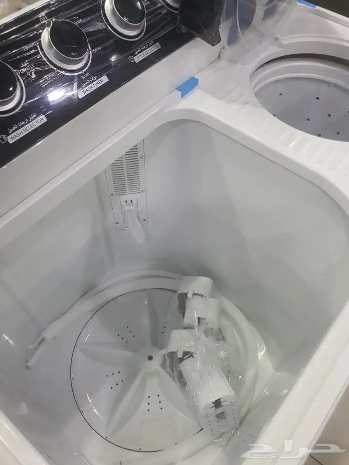 غسالات ملابس حوضين اوتوماتيك باب علوي وامامي كل الأحجام جديد 10