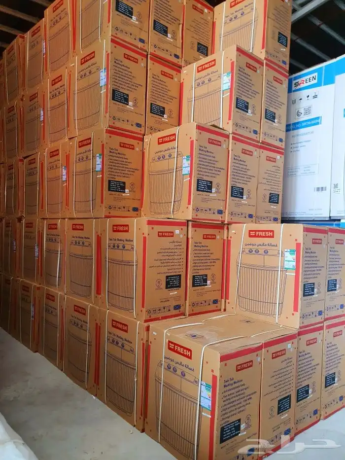 غسالات ملابس حوضين اوتوماتيك باب علوي وامامي كل الأحجام جديد 7