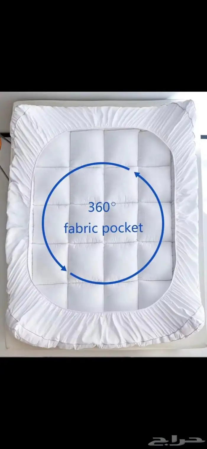 لباد الغيمه بحشوه المايكروفايبر ارتفاع 14 سم 6