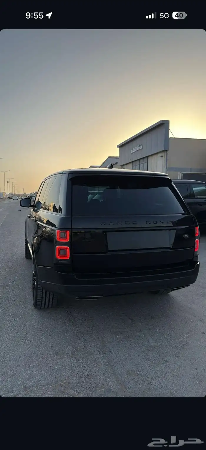 رانج روفر فوج اوتوبيغرافي بلاك اديشن 1