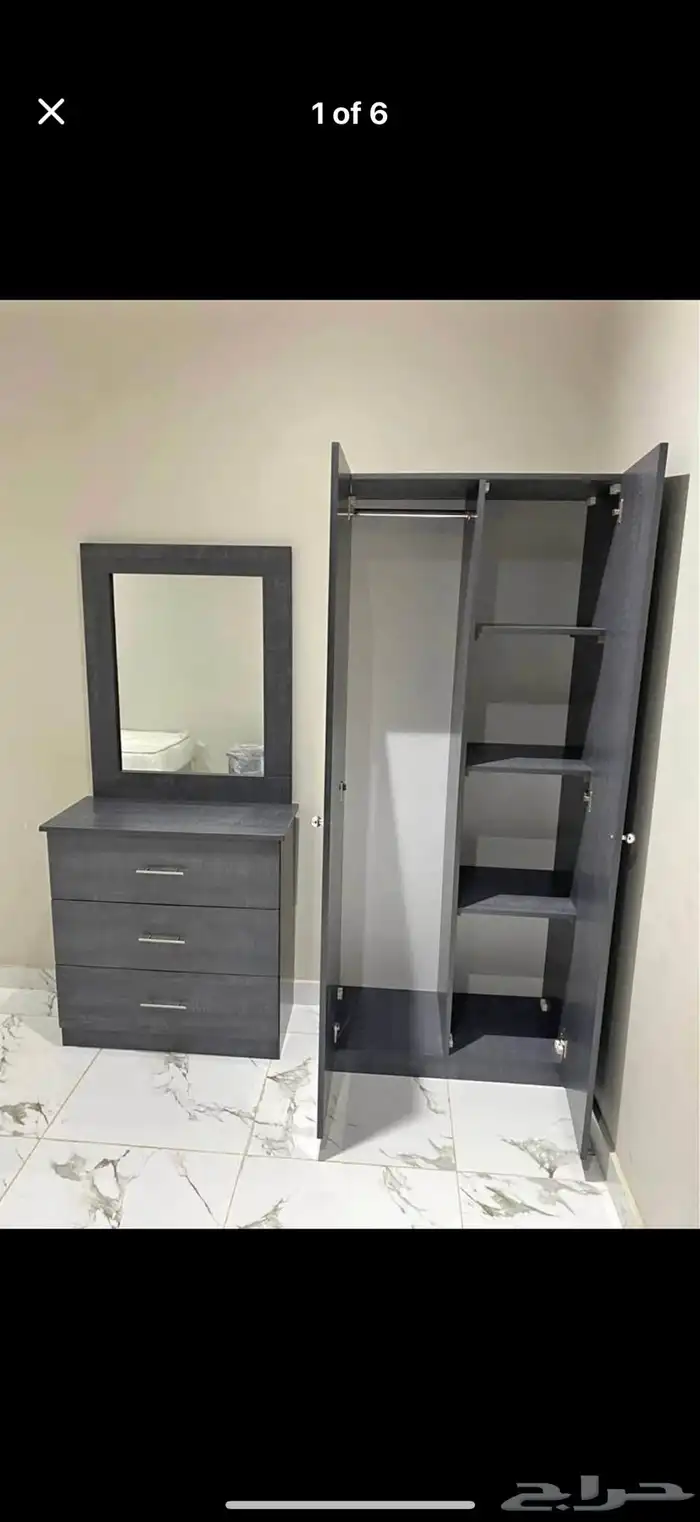 2 doors wardrobe دواليب درفتين متوفر 8