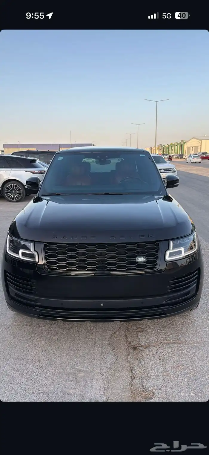 رانج روفر فوج اوتوبيغرافي بلاك اديشن 2