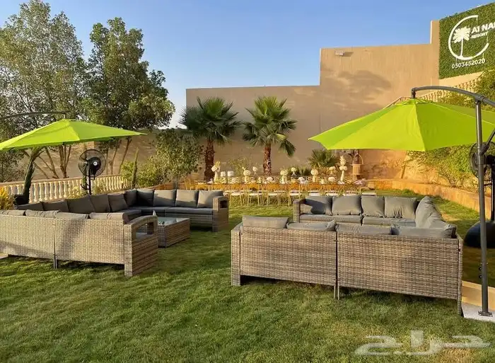 منتجع في العمارية للايجار مساحتة 4300متر 4