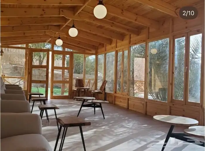 منتجع في العمارية للايجار مساحتة 4300متر 6