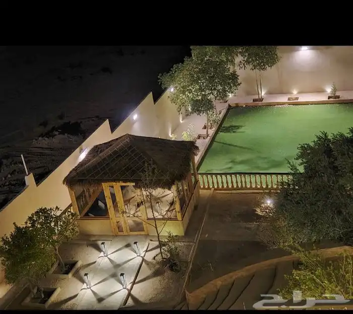 منتجع في العمارية للايجار مساحتة 4300متر 14