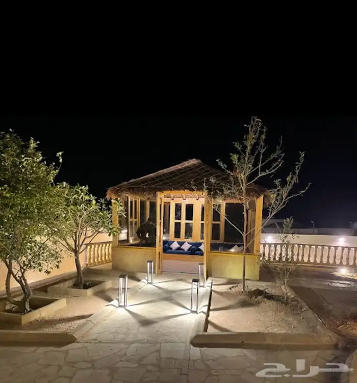 منتجع في العمارية للايجار مساحتة 4300متر 10