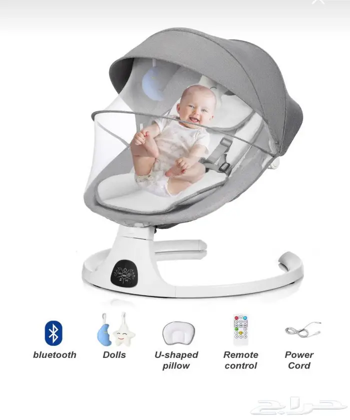 كرسي هزاز كهربائي للاطفال 0