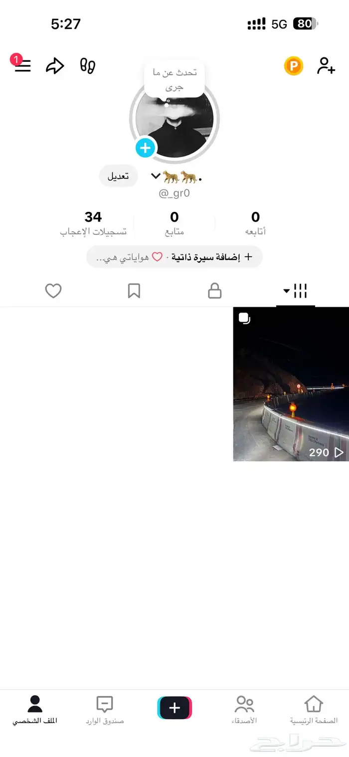 يوزر تيك توك شبه ثلاثي 0