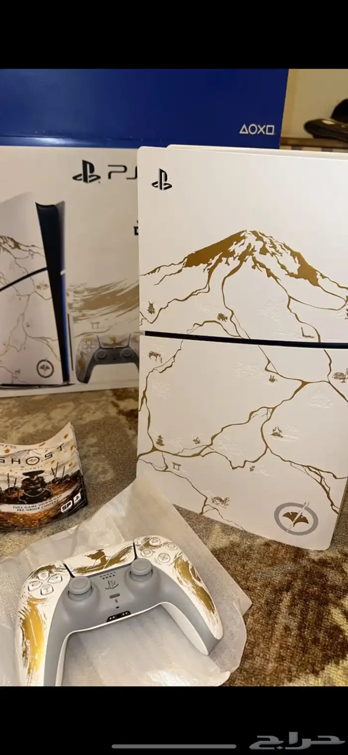 سوني 5 اصدار خاص بلاضافه الى لعبة شبح يوتية مع شاشة قيمنق 0