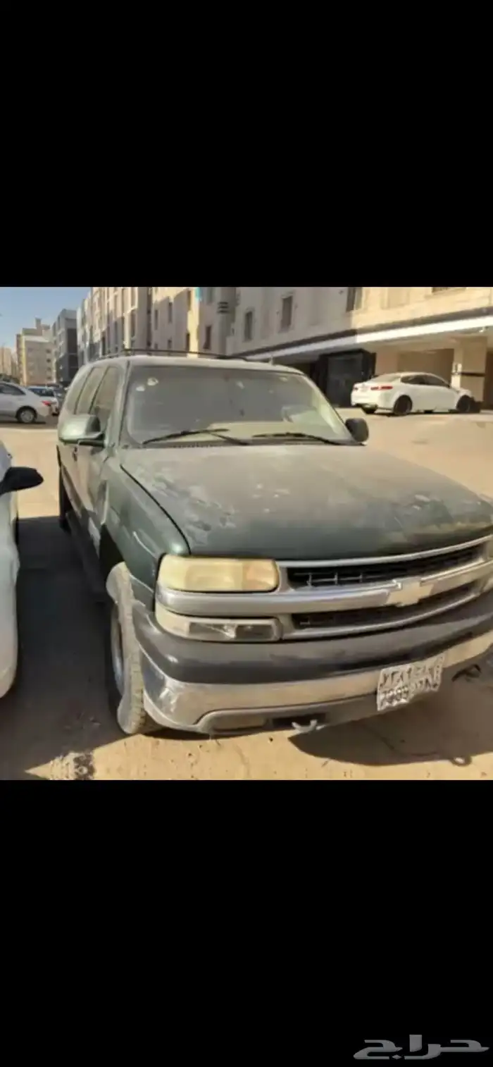 سوبربان شفروليه 2001 شبة مخزن ماشي 186000 قابل للزيادة مفحوص 36