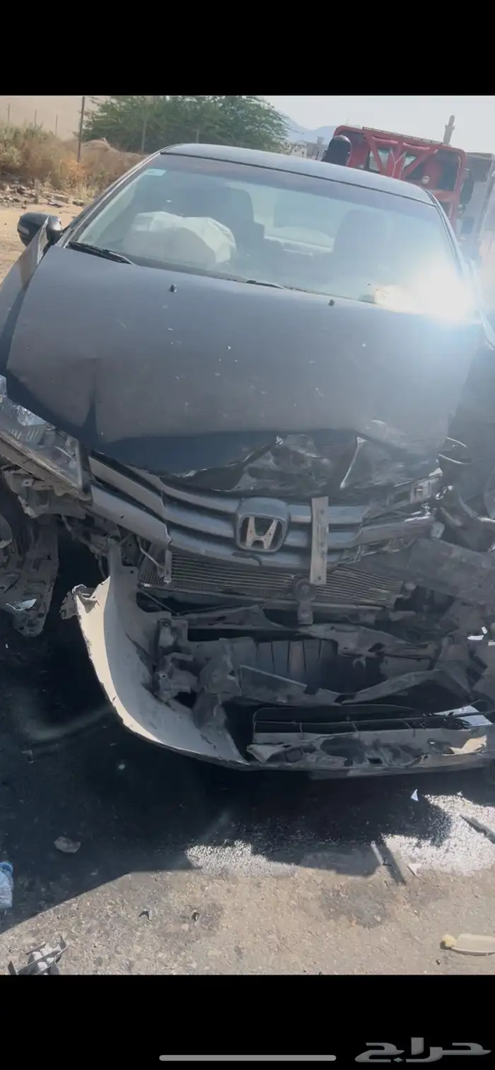 هوندا سيتي 2009 مصدوم تشليح 5