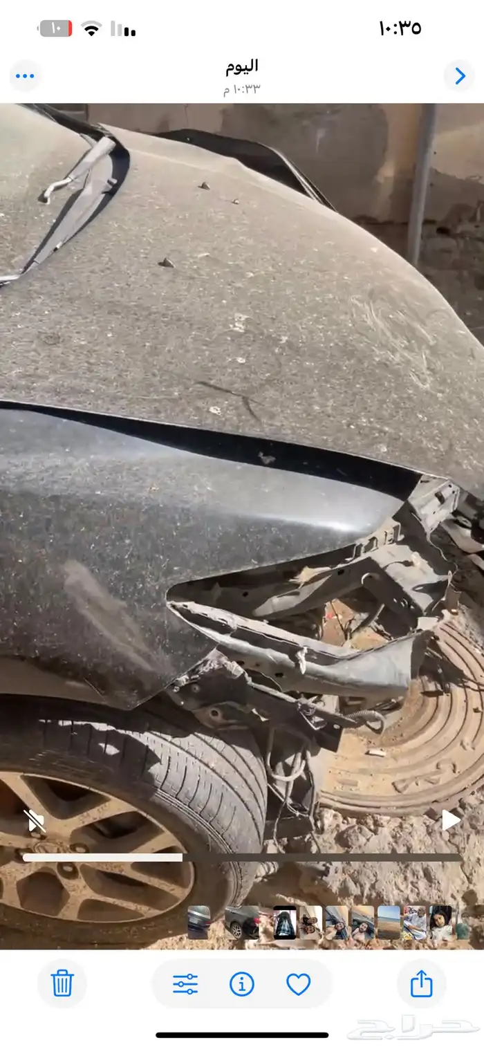 هوندا سيتي 2009 مصدوم تشليح 7