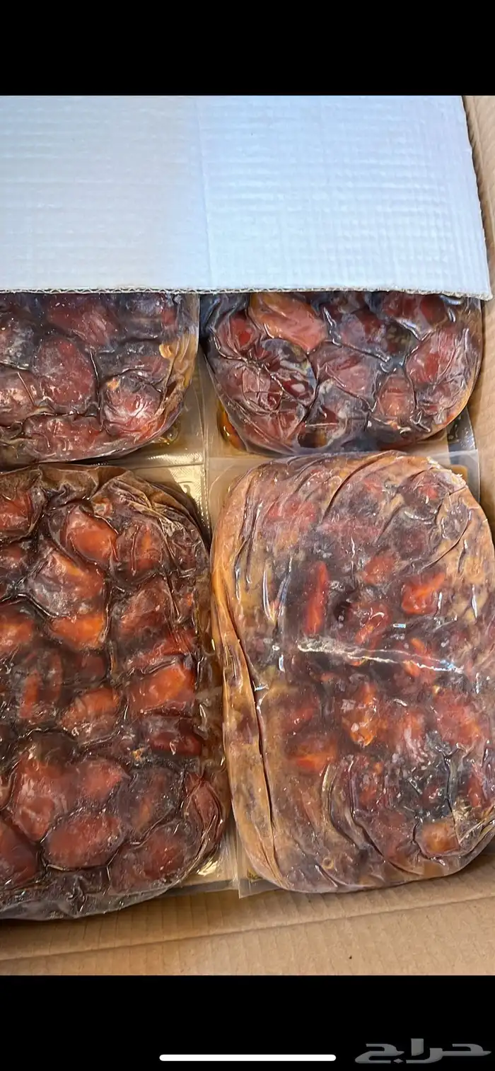 تمر خلاص طيب حبته كبيره مجروش 8كيلو الكرتون 0