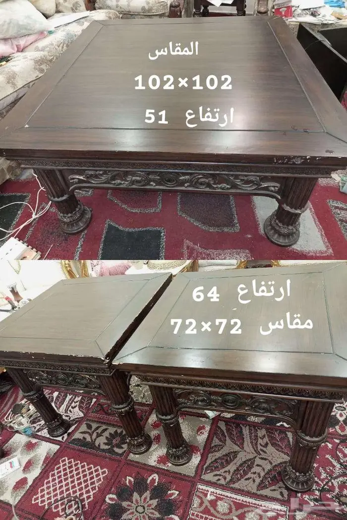 للبيع اثاث متنوع دولاب طاولات مكيف 5