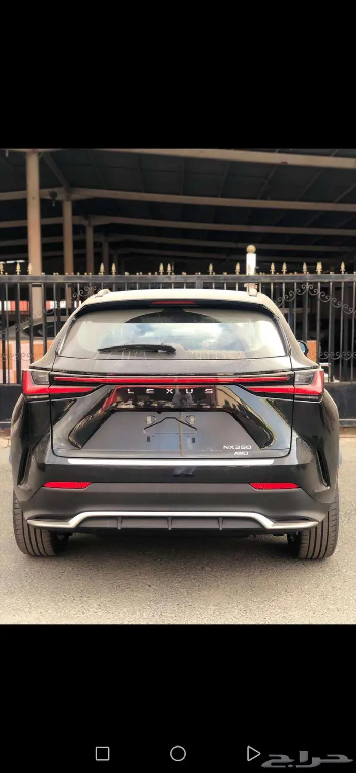 لكزس NX 350 FF 2025 اسبورت سعودي أسود داخل أحمر ربح صفر 8