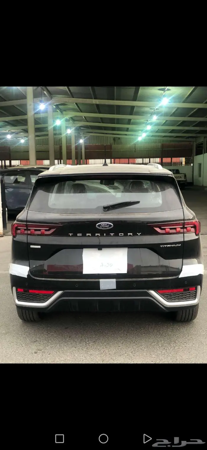 فورد تيرتوري تيتانيوم 2025 الناغي أسود _ أزرق ب 104 آلاف 10