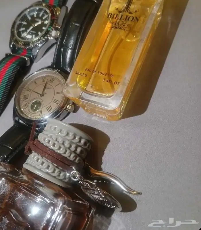 ساعات عطور اصلية الوفيرا شاي ازرق بنفسجي سدر جبلي زعفران 33