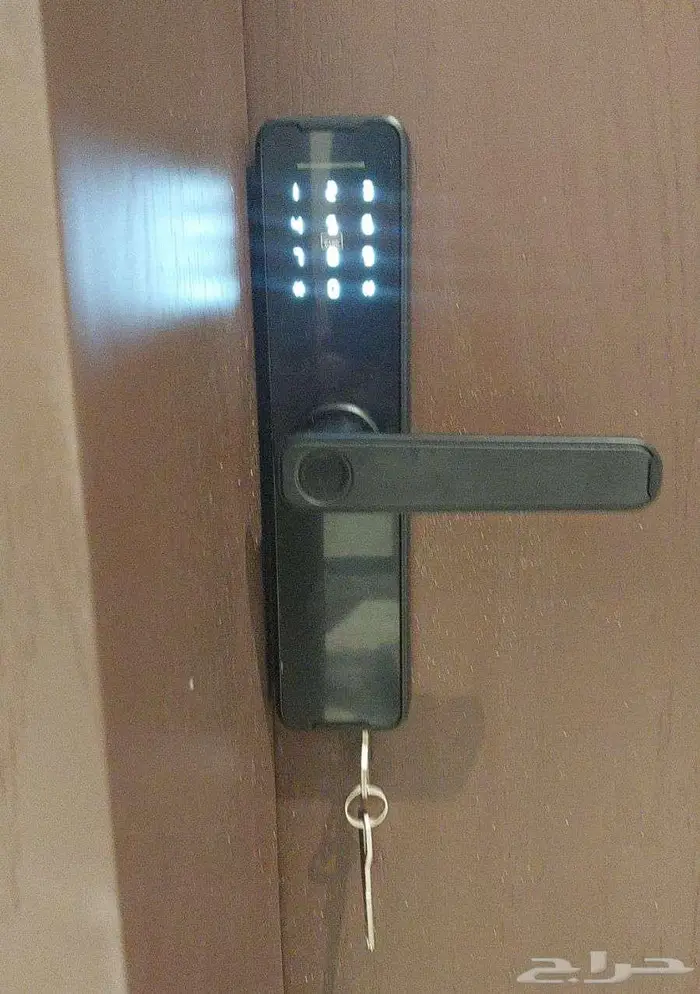 جهاز سمارت باب ذكي قفل ومقبض باب ذكي بصمة ابواب 1