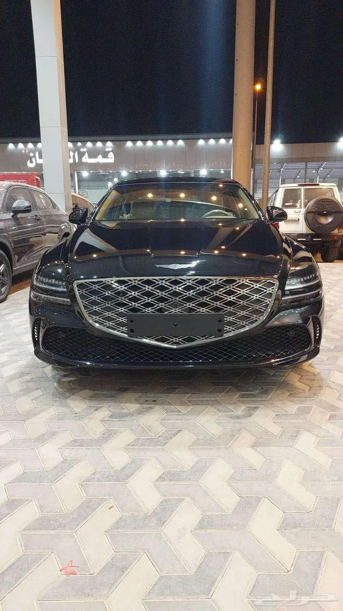 جينسس G 80 برستيج اسود داخلي جملي 2026 سعودي 1