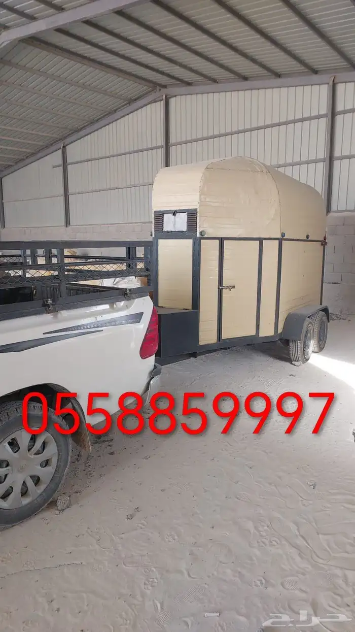 عربة نقل خيل 1