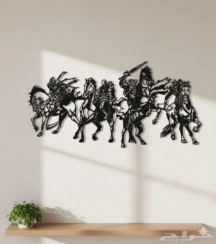 لوحات حديد ديكور 5