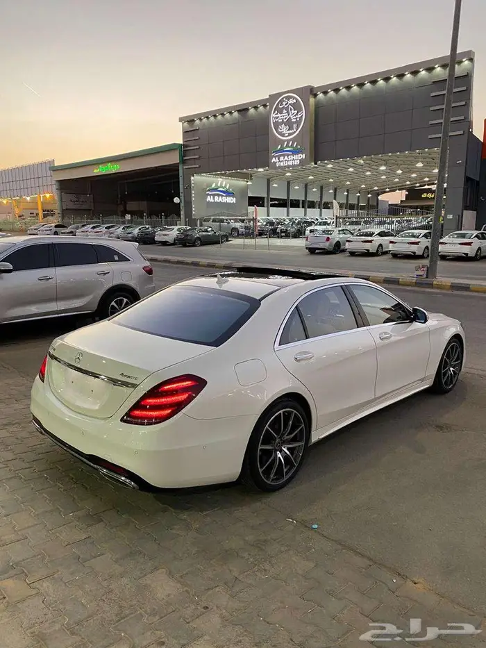 مرسيدس S560 4 زرار 2018 عداد 115000 3