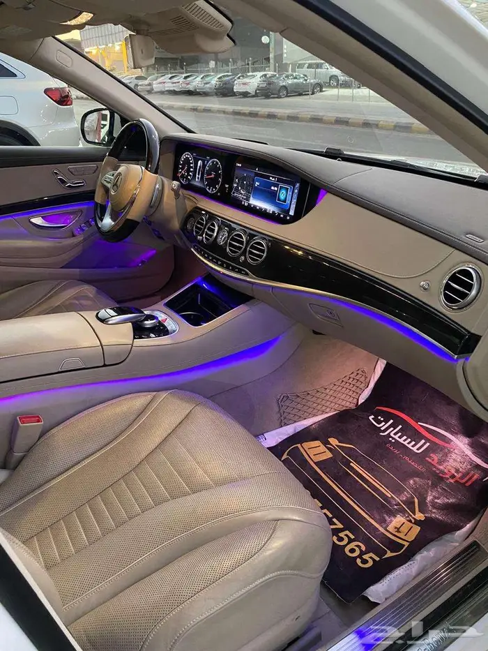 مرسيدس S560 4 زرار 2018 عداد 115000 12