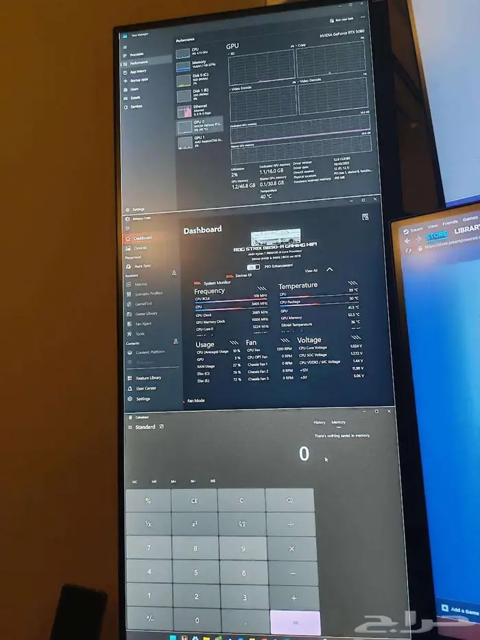شاشة كمبيوتر PC monitor LG 29inch 100HZ 1