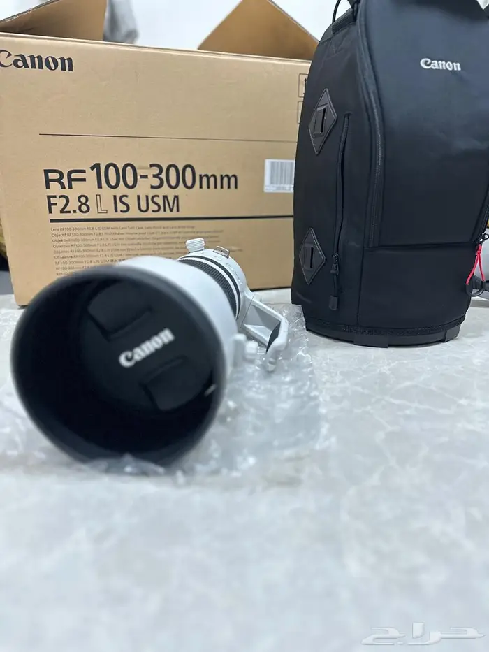 للبيع  عدسة Canon RF 100-300mm F2.8 L IS USM 1
