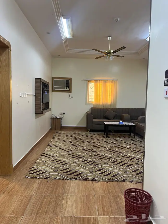 غرفه نوم وصاله وحمام وركن المطبخ 9