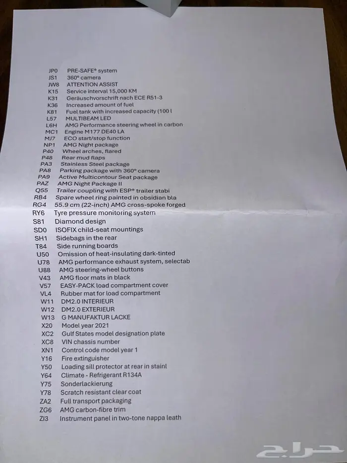 G63 AMG Manufacturer 2021 اسمنتي الجفالي 23