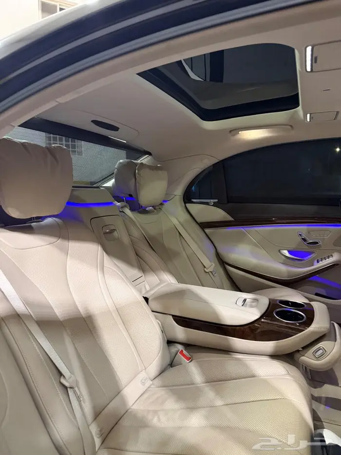 مرسيدس S400 2015 اسود ملكي . 11