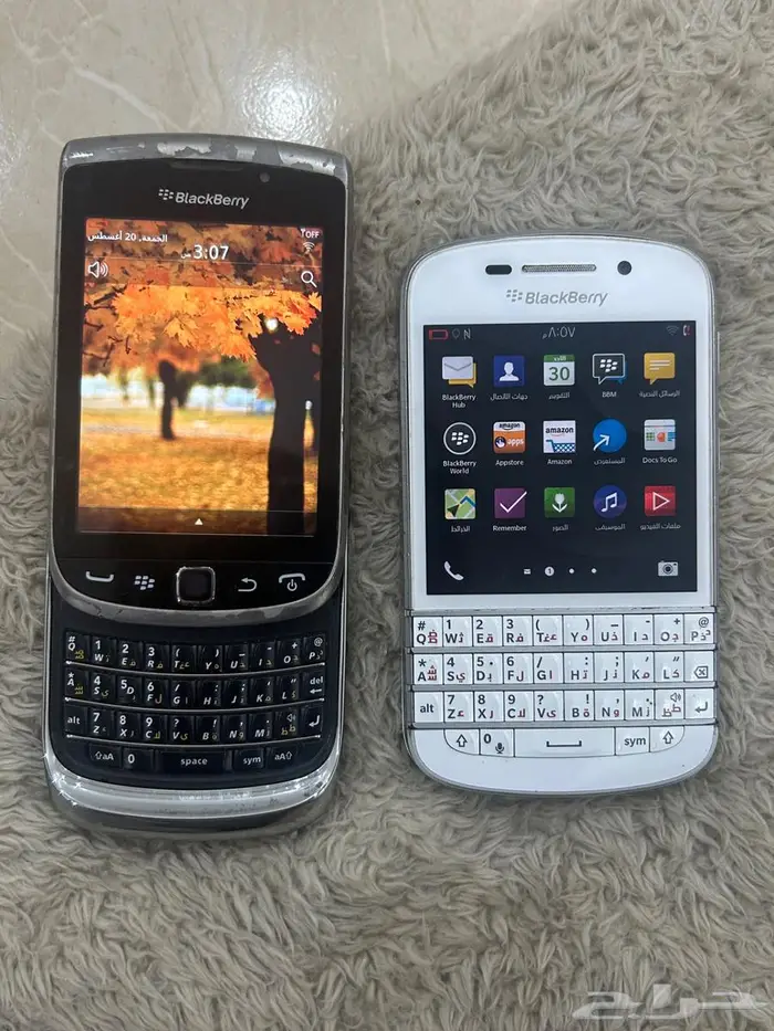 بلاك بيري تورش وبلاكQ10 0