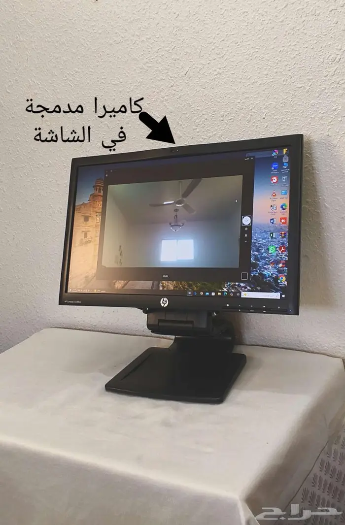 شاشة كمبيوتر HP إتش بي_22بوصة_نظيفة_مميزة_سعر رائع 2