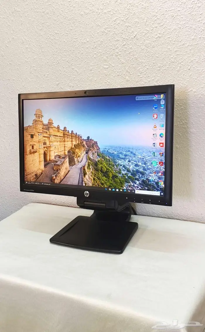 شاشة كمبيوتر HP إتش بي_22بوصة_نظيفة_مميزة_سعر رائع 0