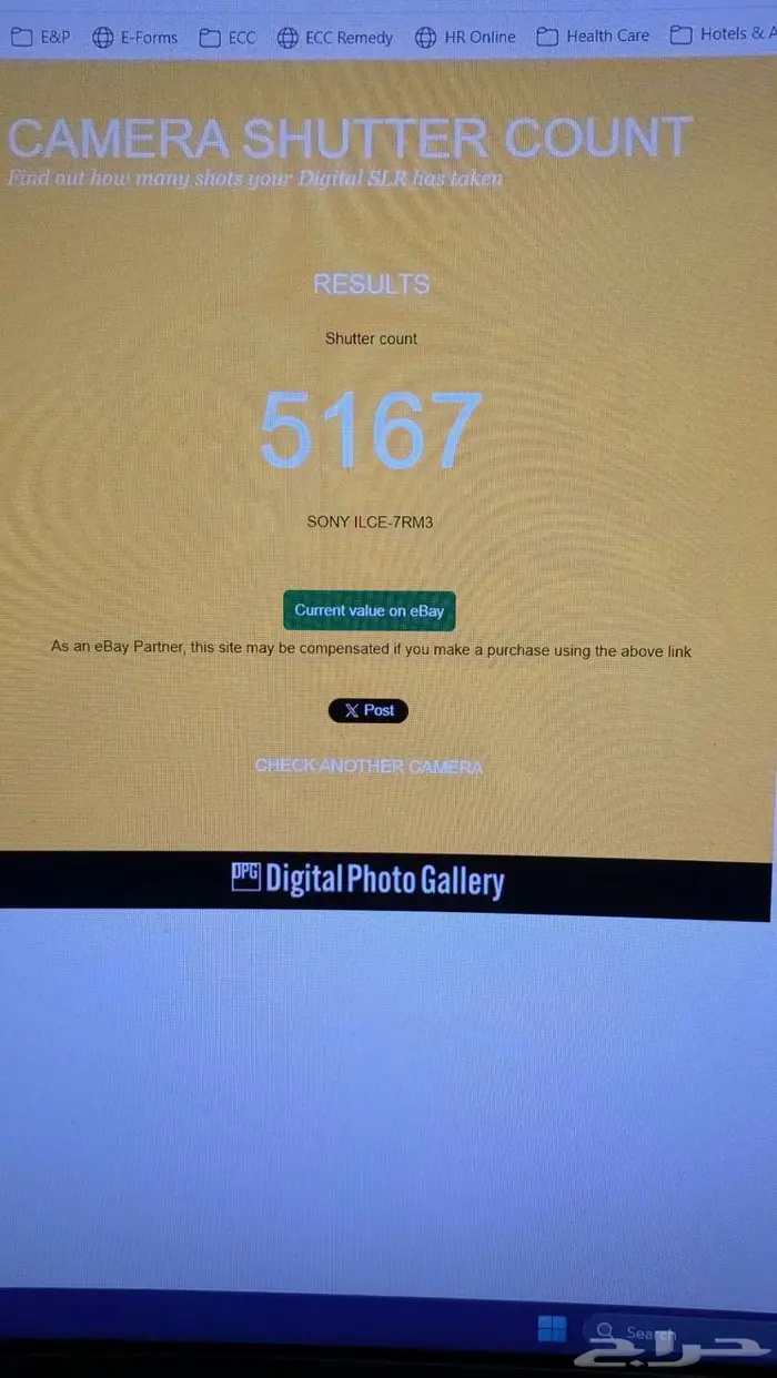 سوني Sony A7R III بحالة الجديدة مع عدسات فاخرة 9