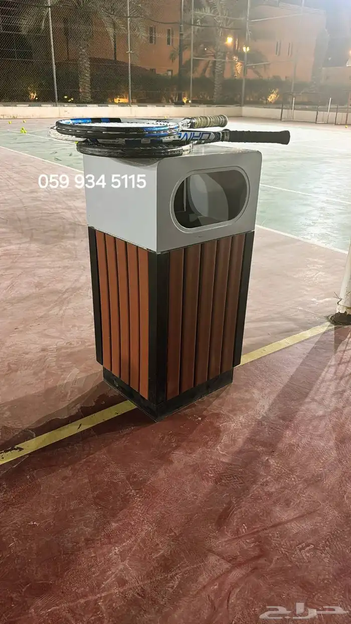 سلة نفايات داخل وخارج الأماكن ديكورية سعة كبيرة جودة عالية 2