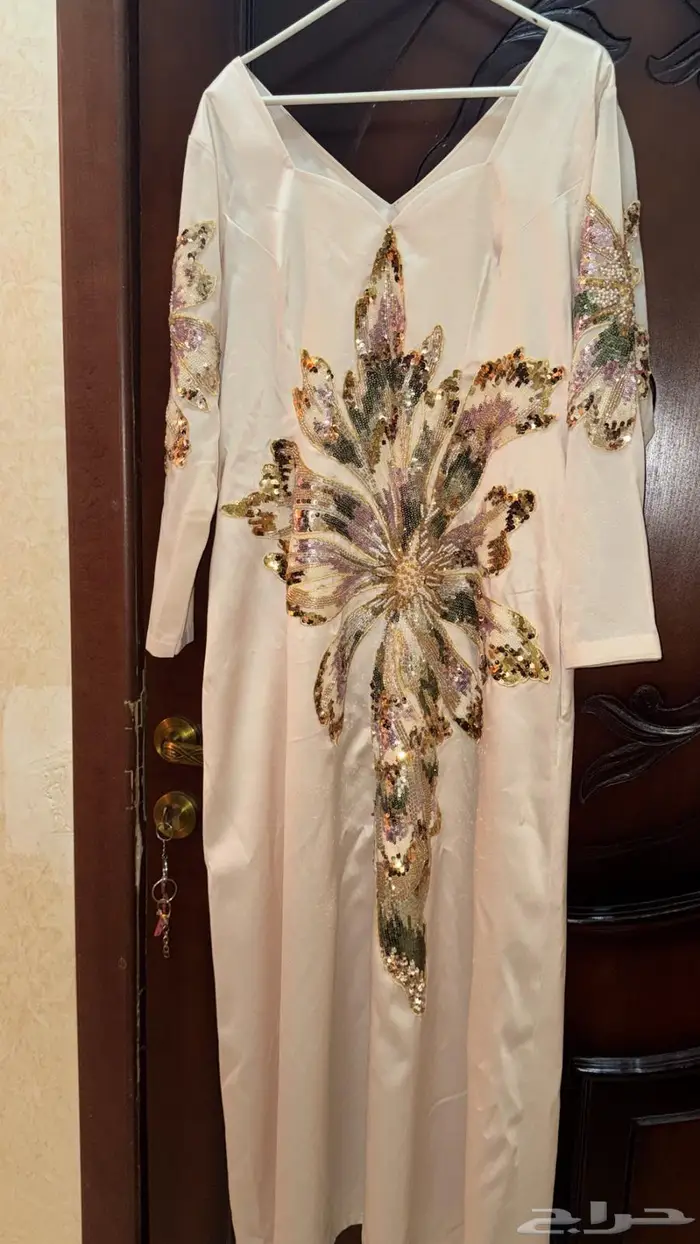 فستان وقماش وبطانه القماش 10