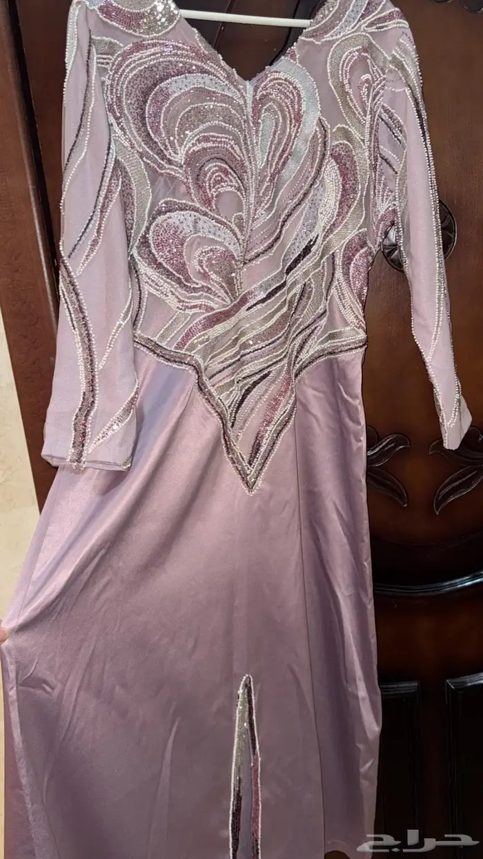 فستان وقماش وبطانه القماش 6