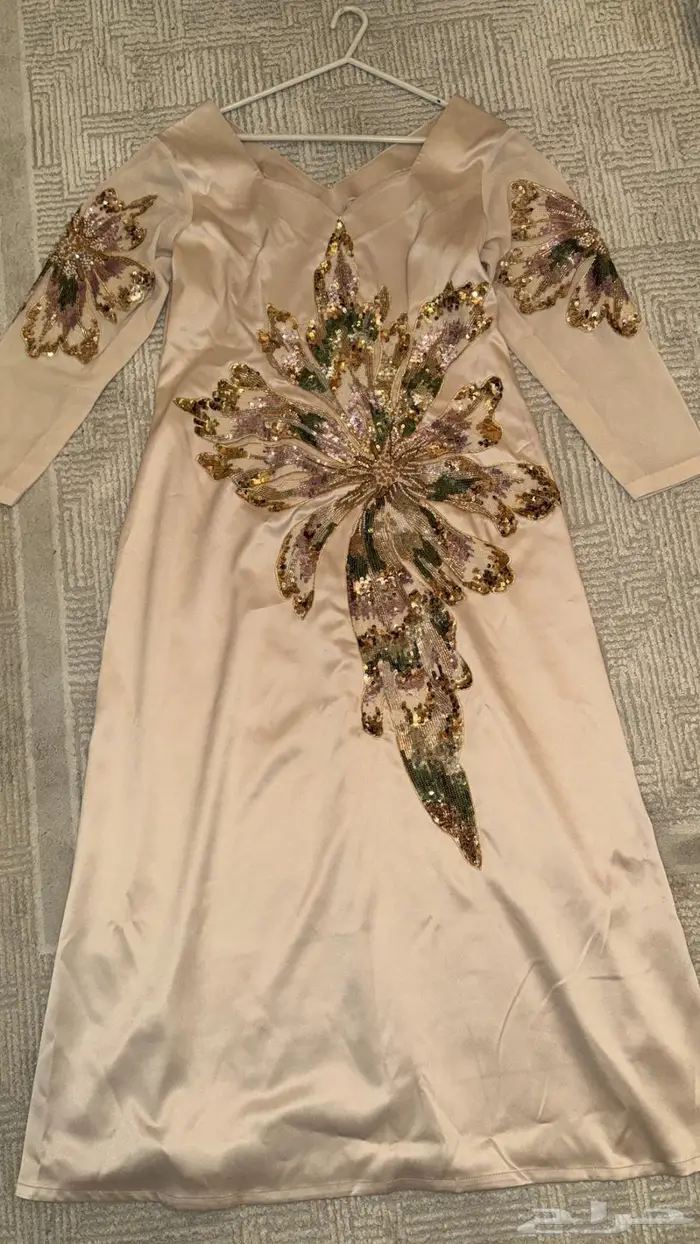 فستان وقماش وبطانه القماش 5