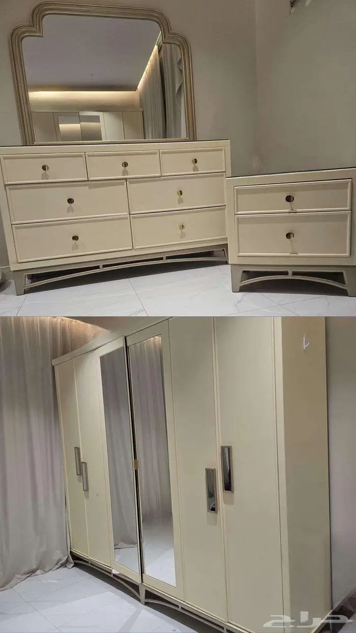 دولاب وتسريحة وكوميدينتين 0