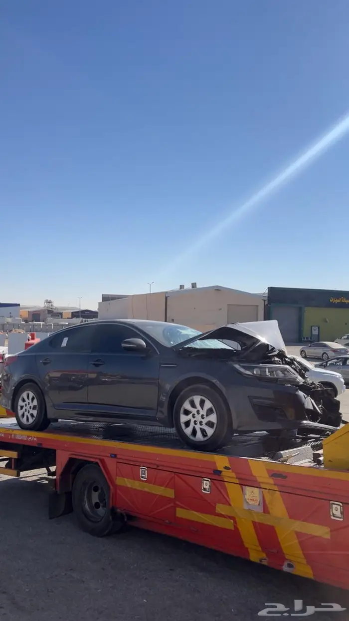 كيا اوبتيما 2015 مصدوم 1