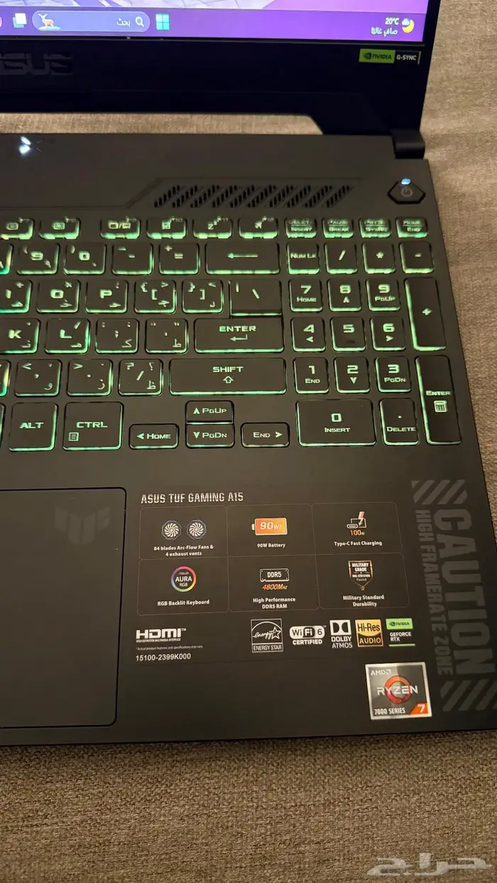 لاب توب قيمنق اسوس 4060 0