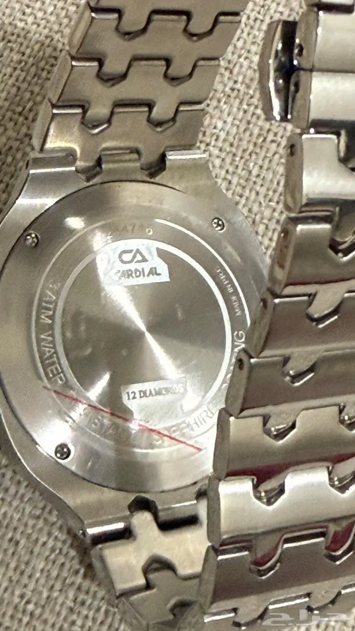 ساعة كريديال الماس لم تستخدم 0