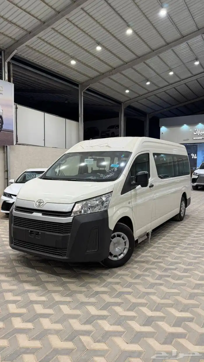 تويوتا باص هايس 2026 ديزل قير عادي 13 راكب باقل سعر للكاش 1