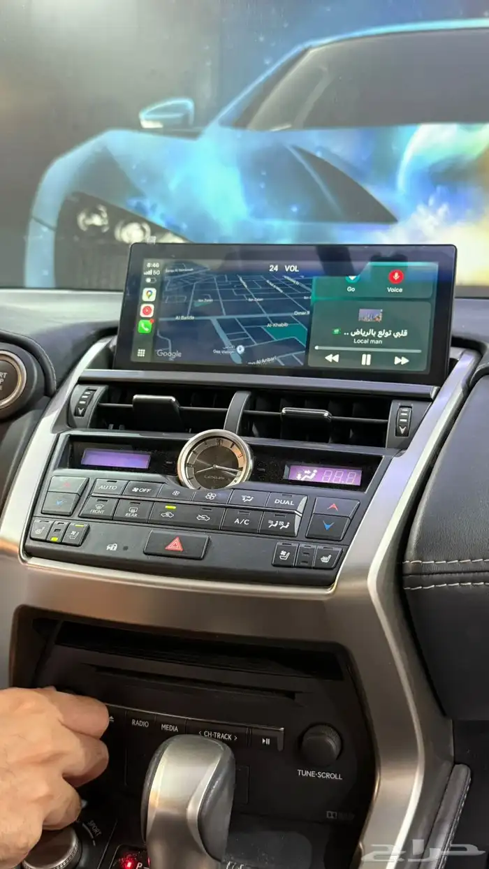 تحويل شاشات لكزس الي نظام كاربلاي لجميع الموديلات متوفره 13