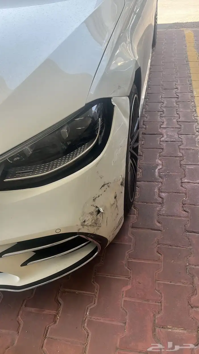 مرسيدس 2021 جفالي S500 نظيف ابيض داخل احمر 26